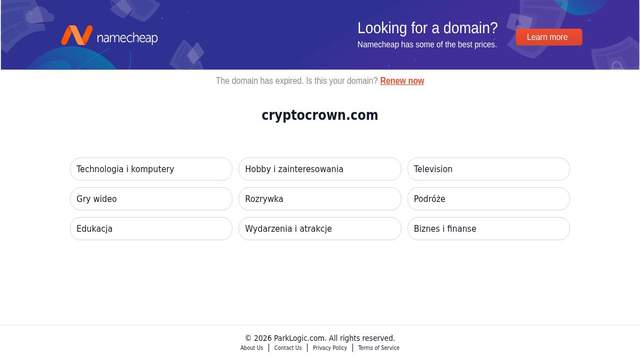 Crypto Crown casino screenshot
